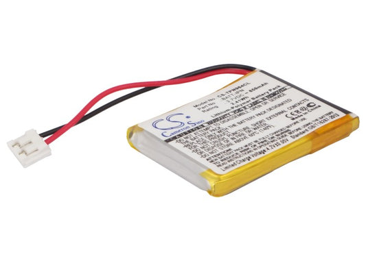 3.7V 650mAh/2.41Wh Li-Polymer Cordless Phone Battery for TELEDEX