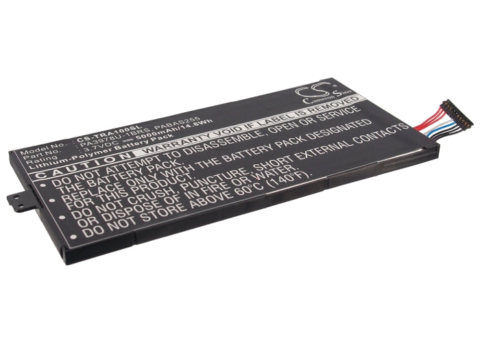 3.7V 5000mAh/14.8Wh Li-Polymer Tablet Battery for Toshiba