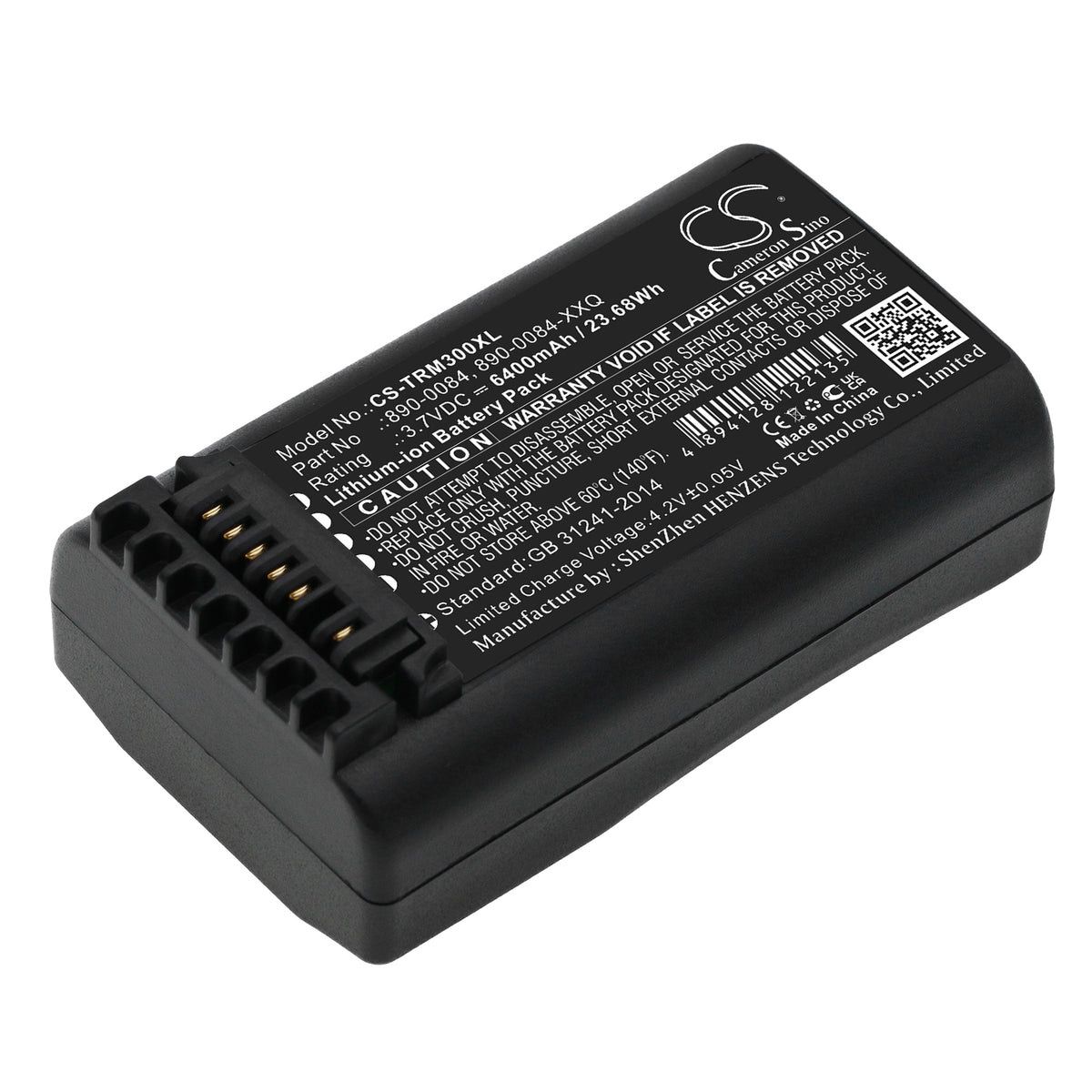 3.7V 6400mAh/23.68Wh Li-ion Equipment/Survey Battery for Spectra Precision