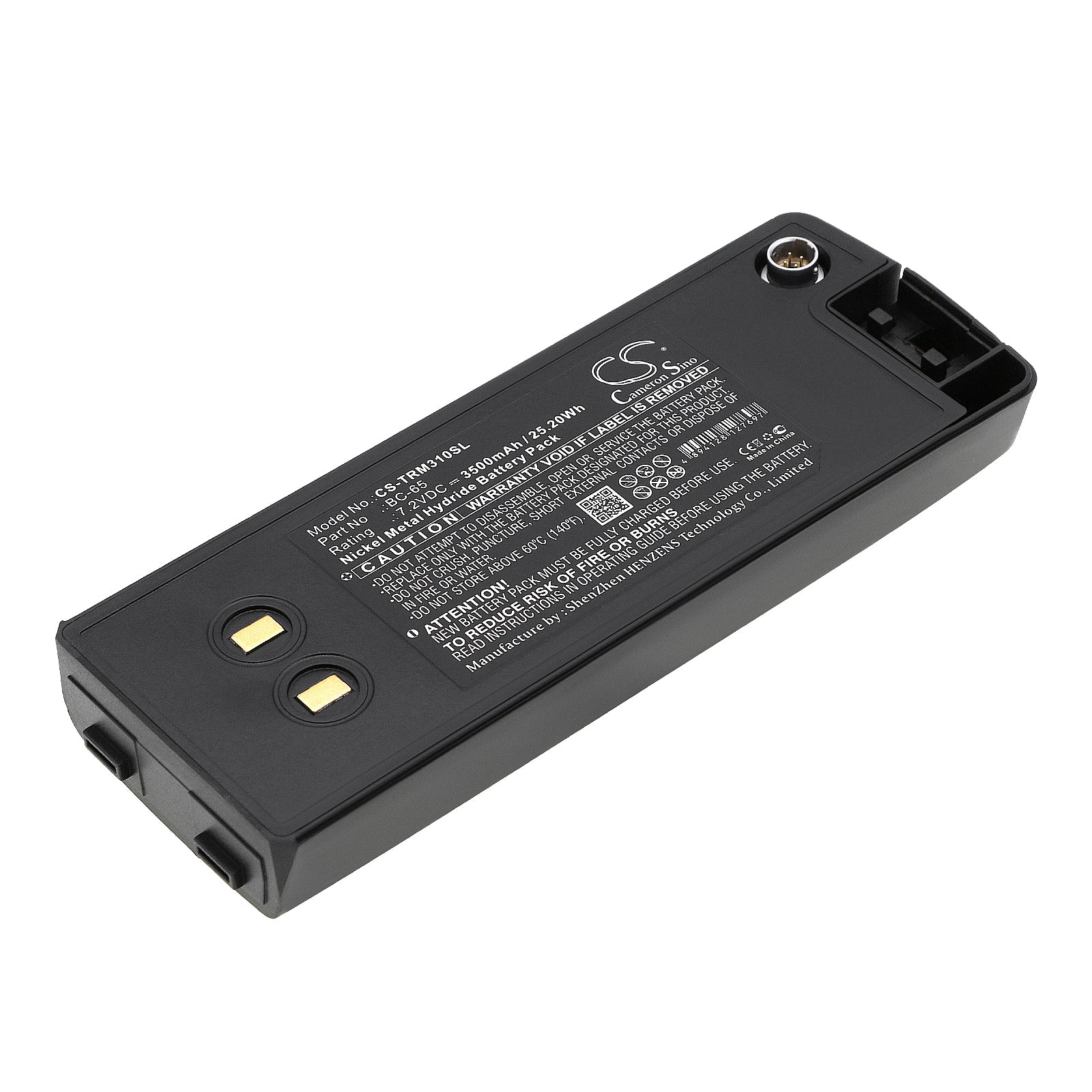 7.2V 3500mAh/25.20Wh Ni-MH Equipment/Survey Battery for Nikon