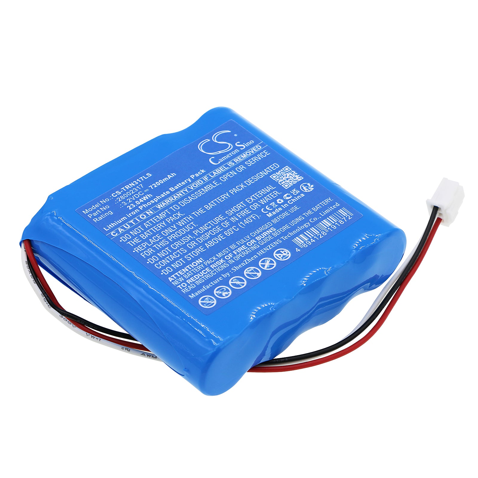 CS-TRN317LS Replacement Battery – Compatible with 28002317