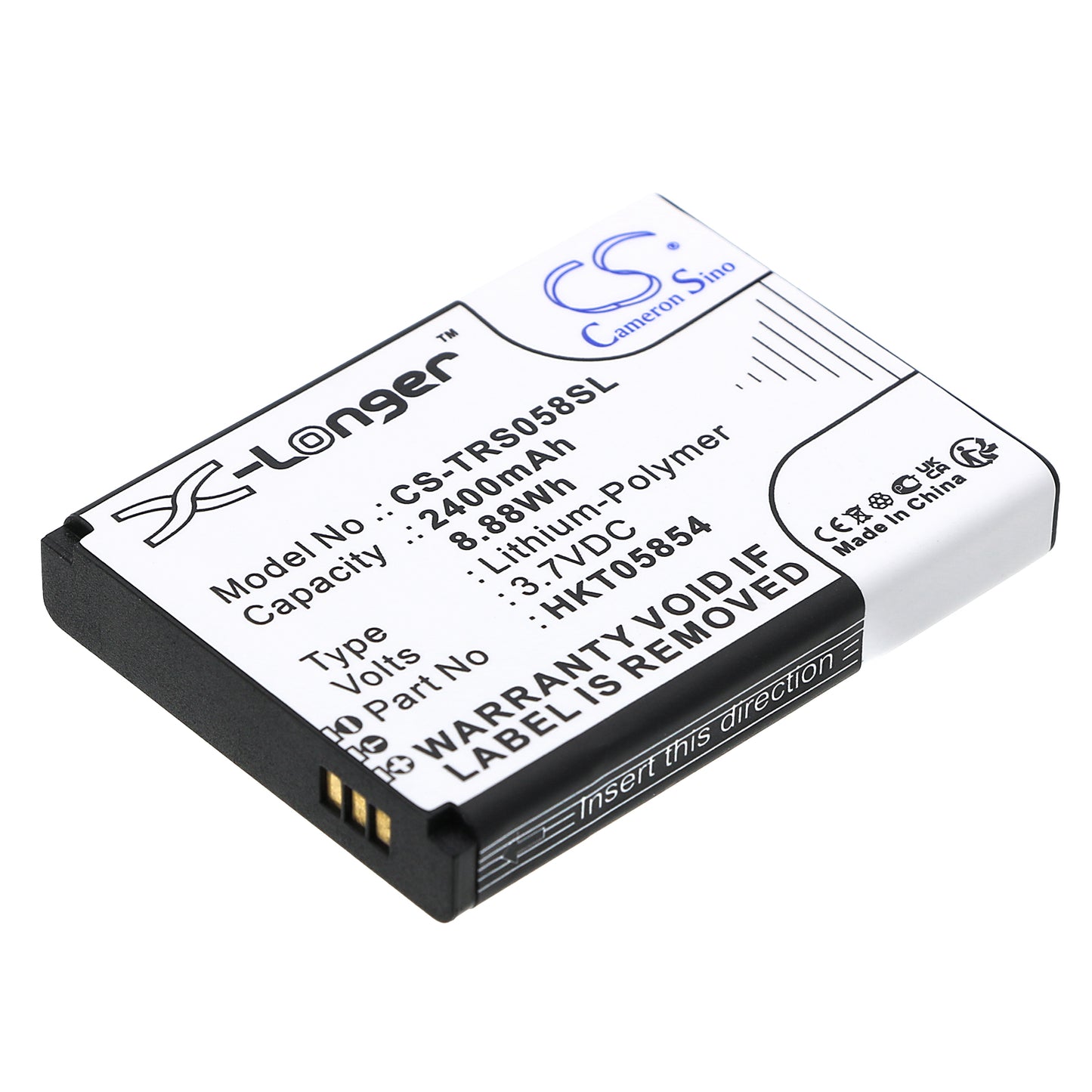CS-TRS058SL Replacement Battery – Compatible with SatSleeve, Satsleeve Hotspot, SatSleeve+