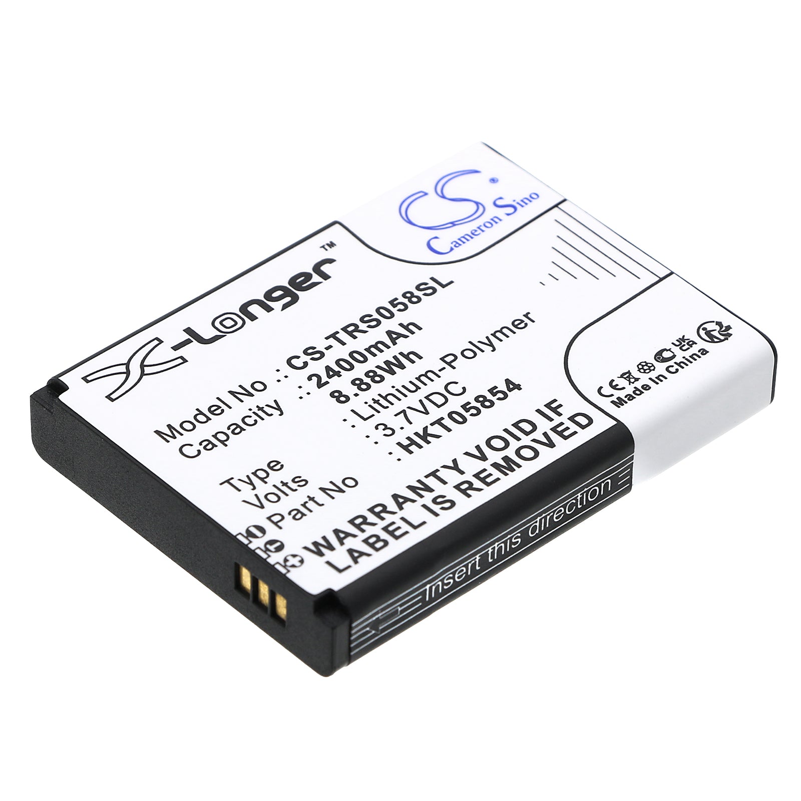 CS-TRS058SL Replacement Battery – Compatible with SatSleeve, Satsleeve Hotspot, SatSleeve+