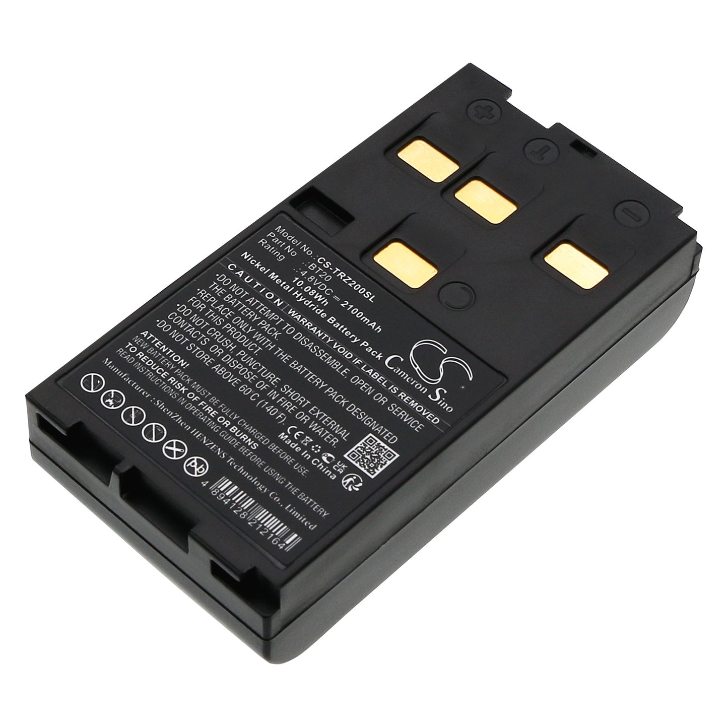 CS-TRZ200SL Replacement Battery – Compatible with DT02, DT02 Total Station, DT02L, DT02L Total Station