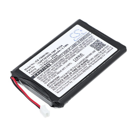 3.7V 1000mAh Li-ion MP3/MP4/PMP Battery for Toshiba