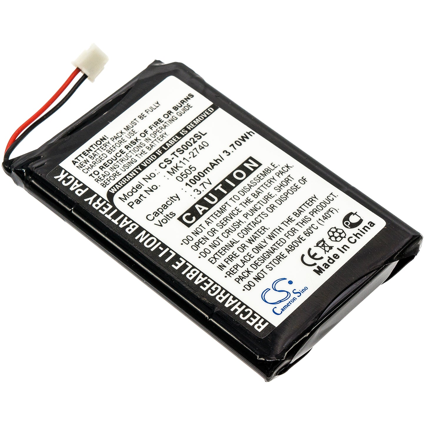 CS-TS002SL Replacement Battery – Compatible with Gigabeat MEGF10, Gigabeat MEGF20, Gigabeat MEGF40, Gigabeat MEGF60