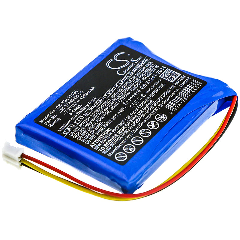 CS-TSL110SL Replacement Battery – Compatible with TSEL-110, TSEL-2000