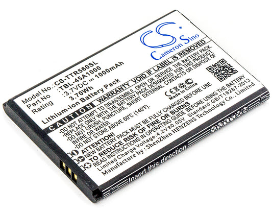 3.7V 1000mAh/3.70Wh Li-ion Hotspot Battery for TP-Link