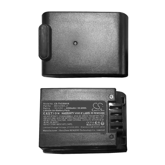 CS-TVC500VX Replacement Battery – Compatible with VC-CLX50, VC-CLX50-N, VC-CLX50-R, VC-CLX51, VC-CLX51-S, VC-CLX51-T