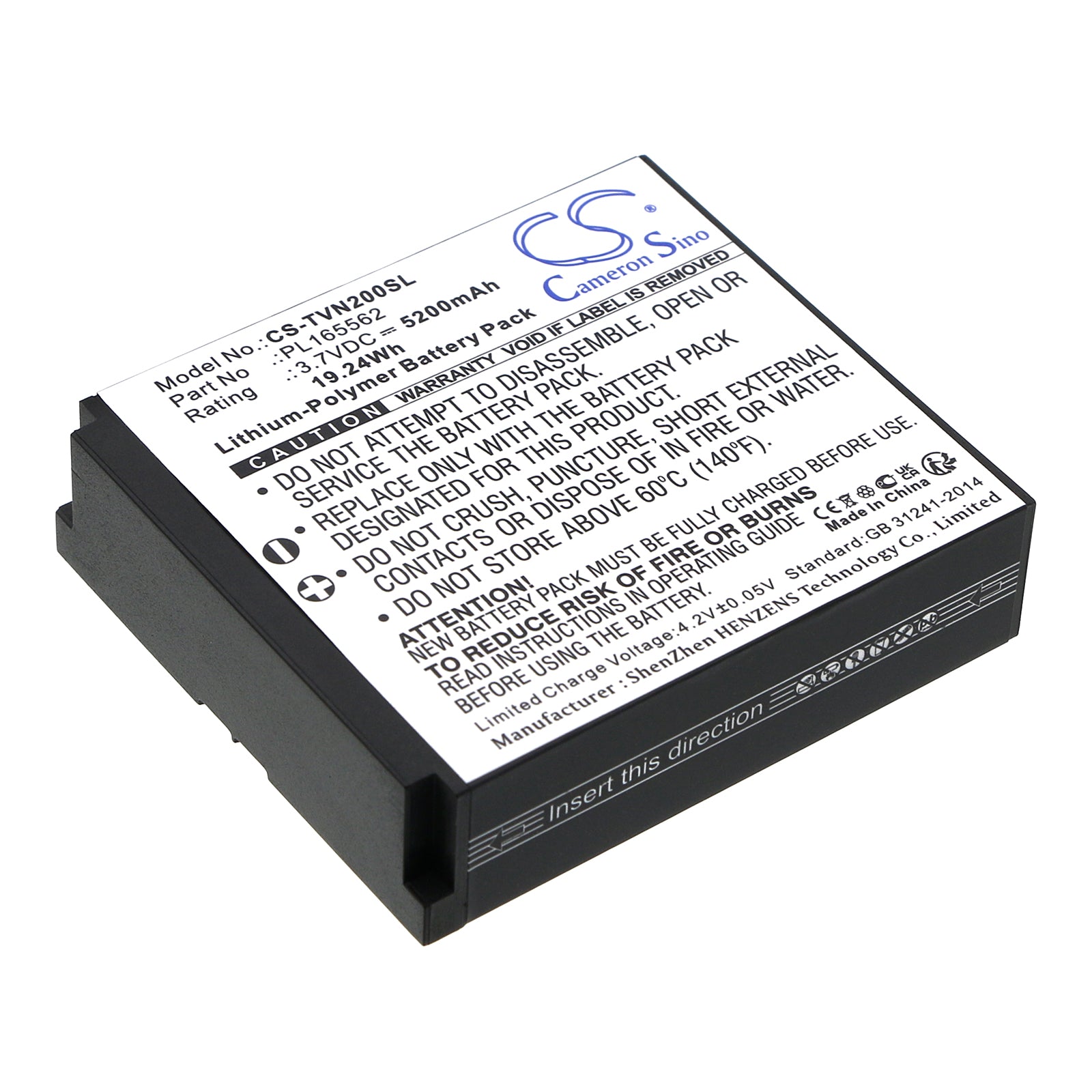 CS-TVN200SL Replacement Battery – Compatible with Aventura 2
