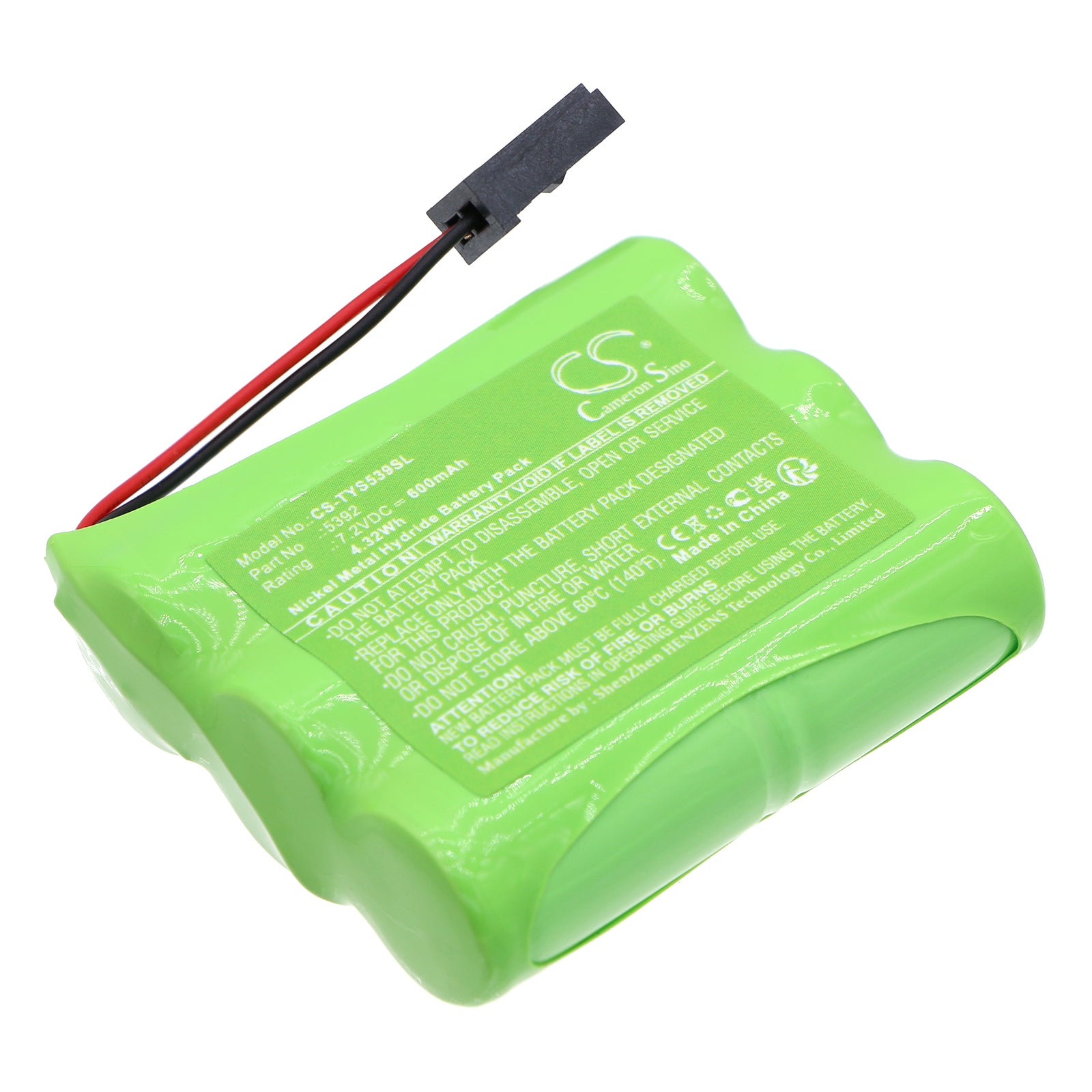 CS-TYS539SL Replacement Battery – Compatible with 08192-44810, 08192-44811, Alarm Sounder