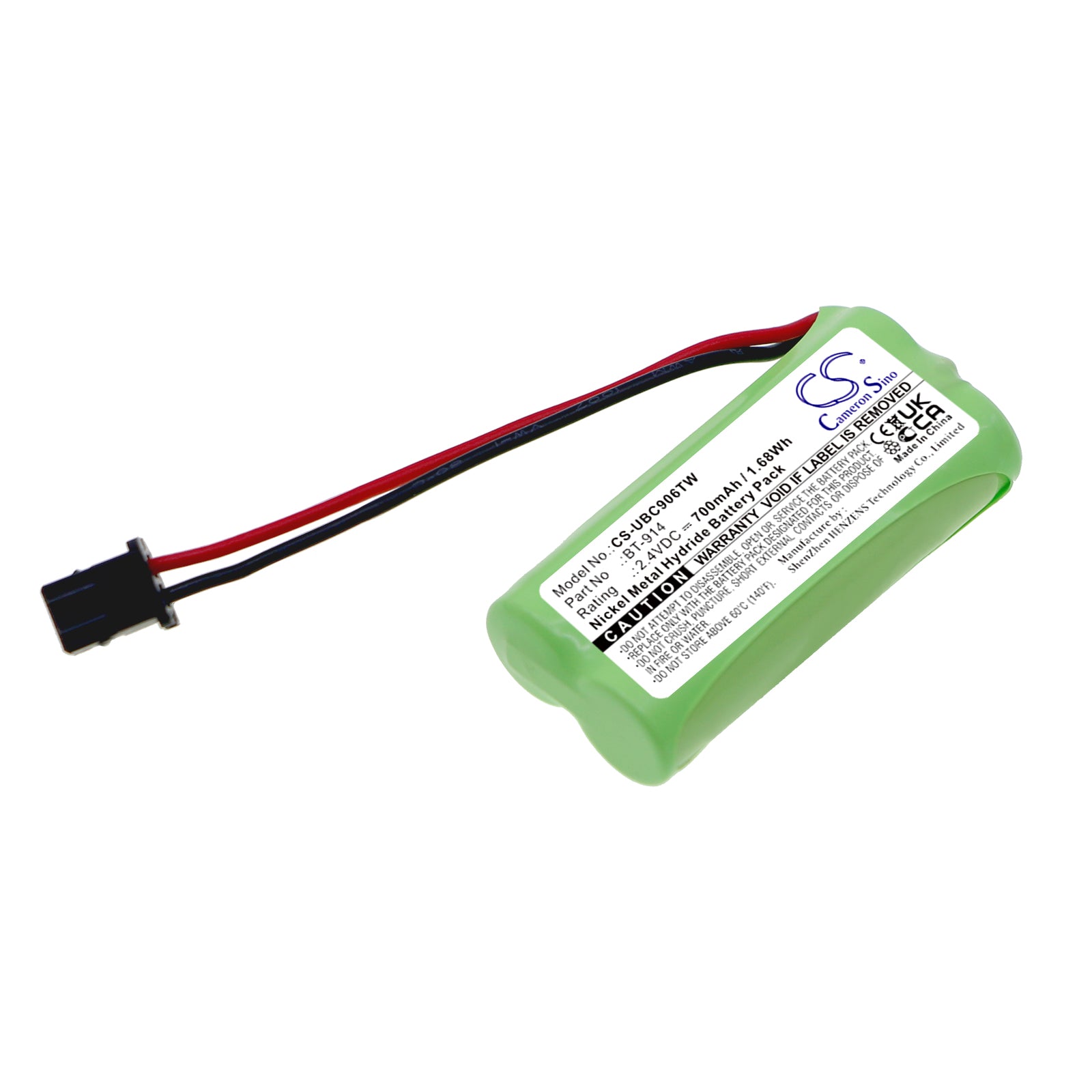 CS-UBC906TW Replacement Battery – Compatible with BC906W