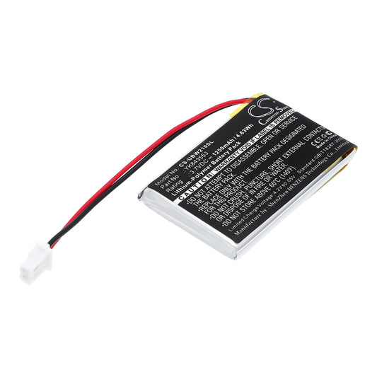 3.7V 1250mAh/4.63Wh Li-Polymer BabyPhone Battery for UNIDEN