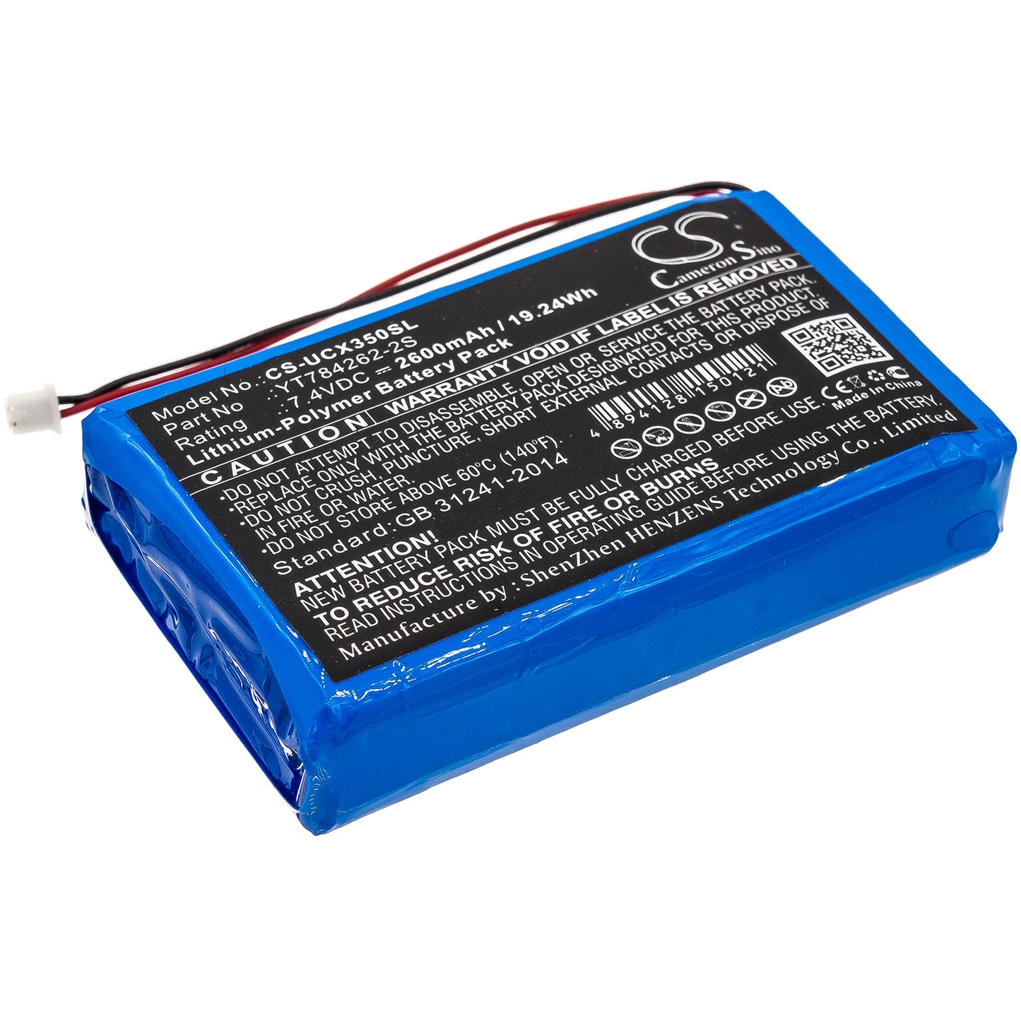 CS-UCX350SL Replacement Battery – Compatible with CX3500