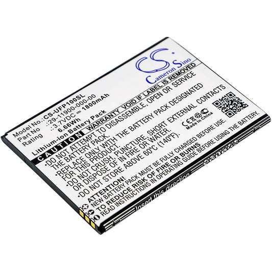 3.7V 1800mAh/6.66Wh Li-ion Mobile/SmartPhone Battery for Ulefone