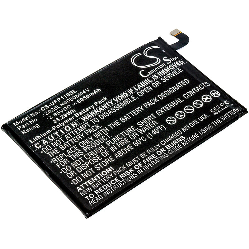 3.85V 6050mAh/23.29Wh Li-Polymer Mobile/SmartPhone Battery for Ulefone