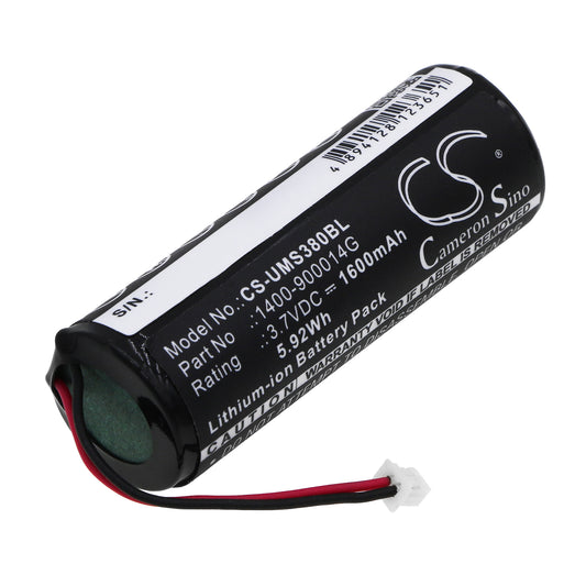 3.7V 1600mAh/5.92Wh Li-ion Barcode/Scanner Battery for Unitech