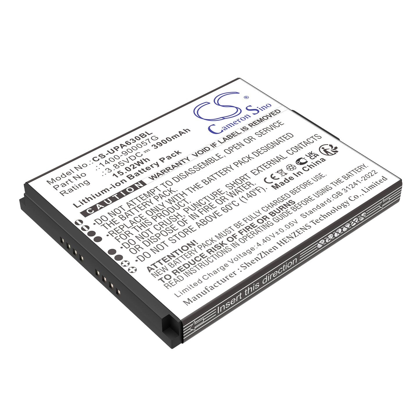 CS-UPA630BL Replacement Battery – Compatible with EA630, EA630 Plus
