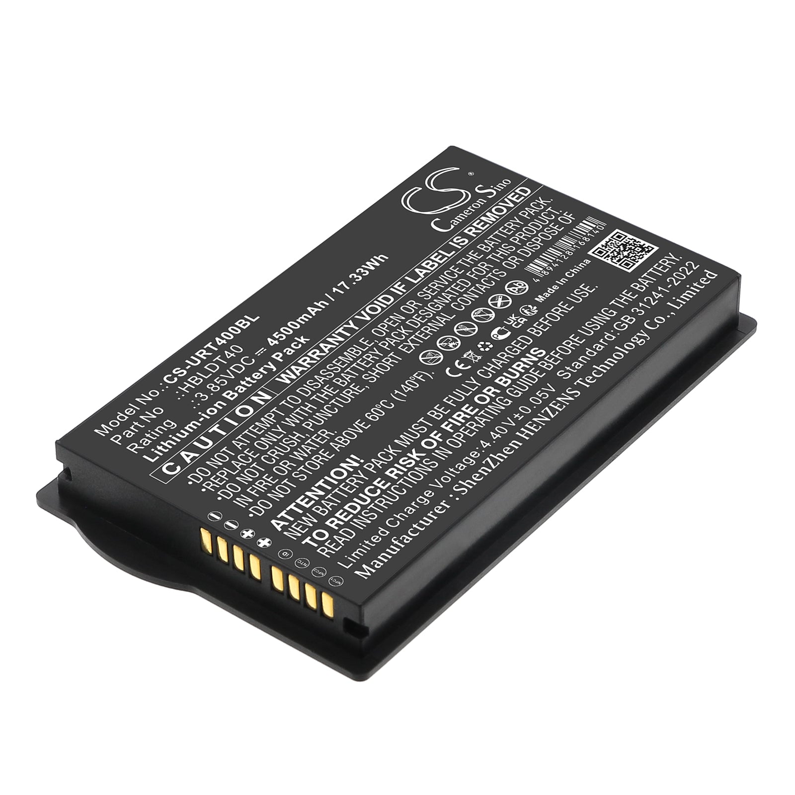 CS-URT400BL Replacement Battery – Compatible with DT40