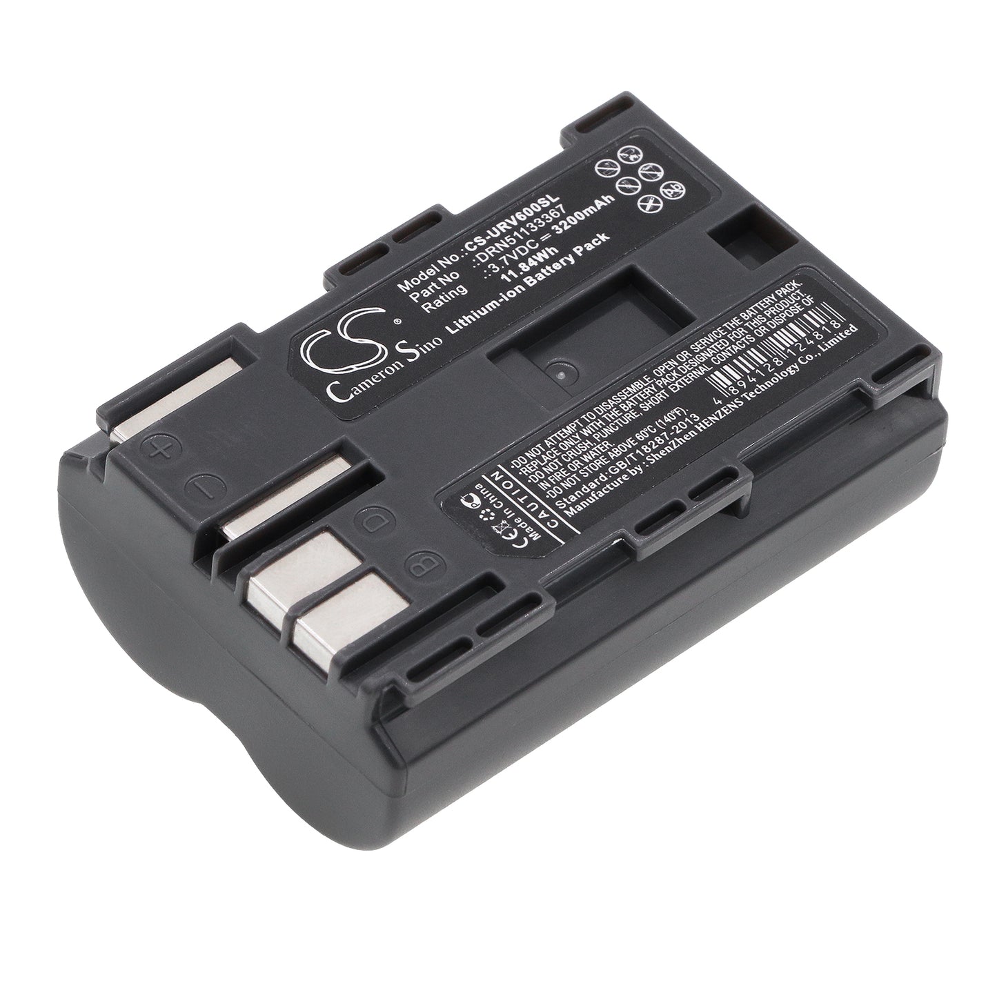 3.7V 3200mAh/11.84Wh Li-ion Equipment/Survey Battery for UROVO