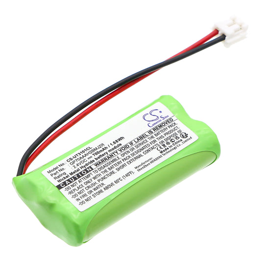 2.4V 700mAh/1.68Wh Ni-MH Cordless Phone Battery for GE