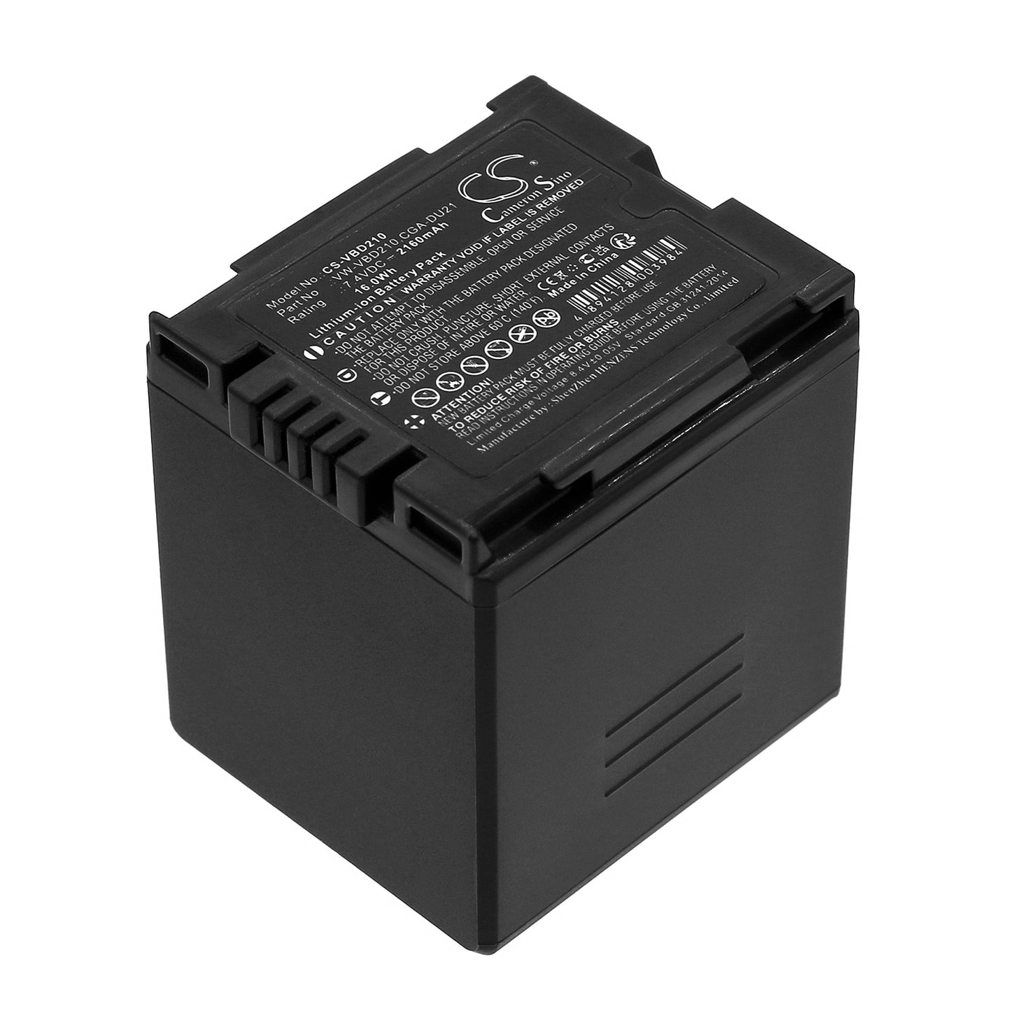 7.4V 2160mAh Li-ion Camera Battery for HITACHI