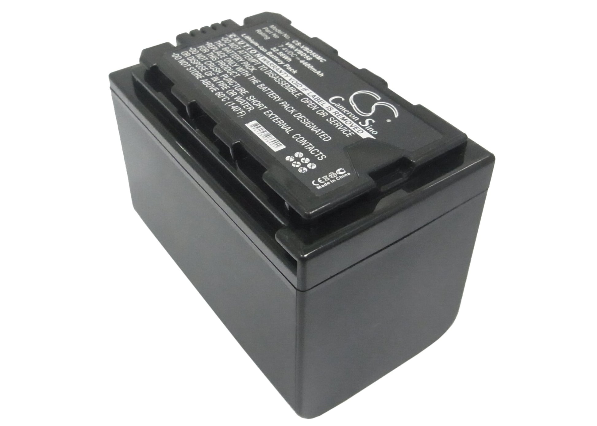7.4V 4400mAh/32.56Wh Li-ion Camera Battery for Panasonic