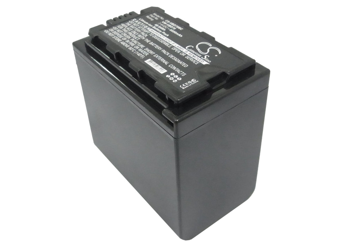 7.4V 6600mAh/48.84Wh Li-ion Camera Battery for Panasonic
