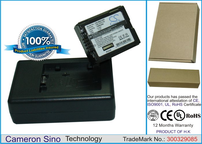 Cameron Sino 7.4V 1320mAh Li-ion Battery for Panasonic HDC-SD9,HDC-HS9,HDC-SD5,HDC-SD1,HDC-SX5,SDR-H60,SDR-H40,SDR-H50,SDR-H41,SDR-H200,SDR-