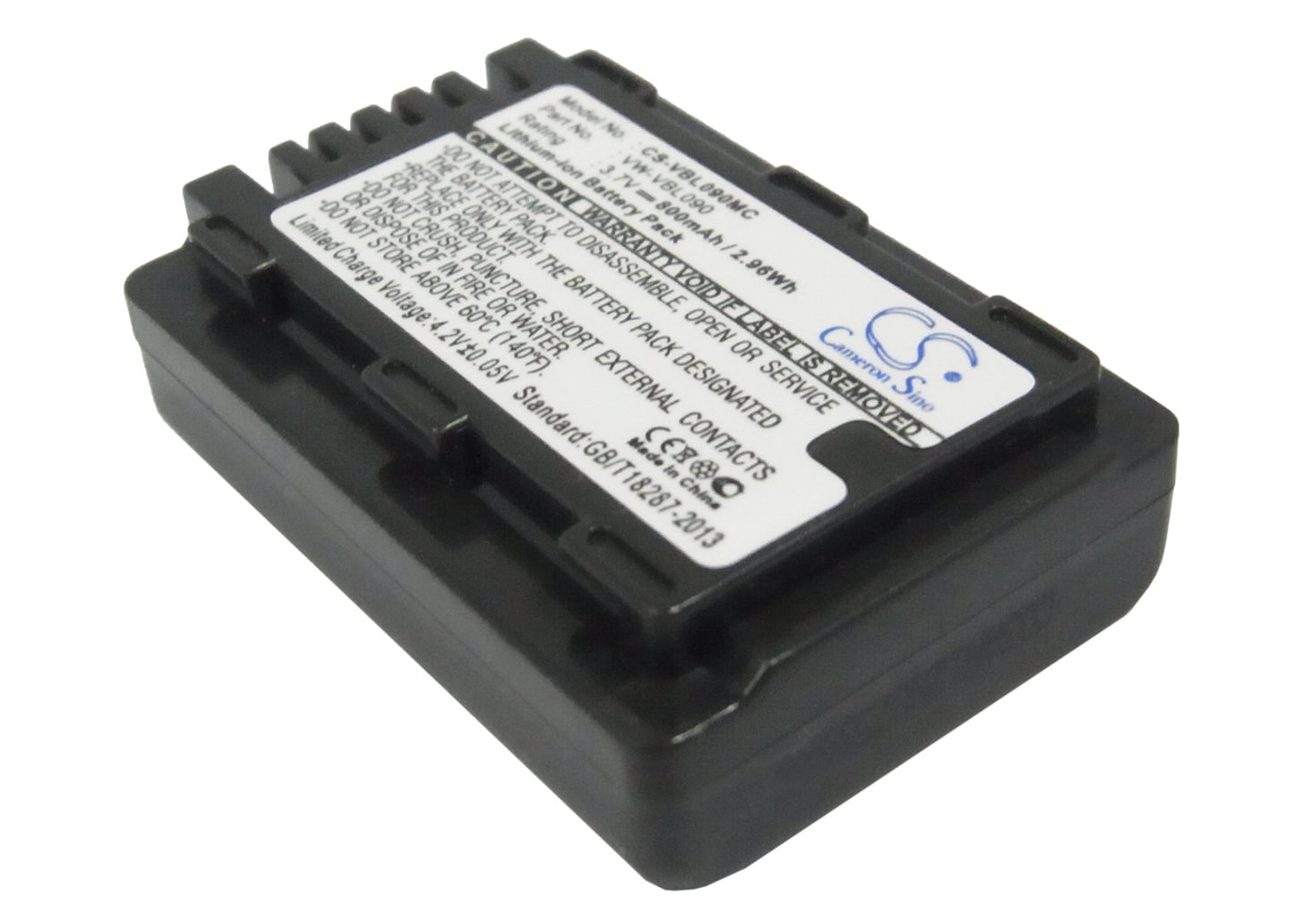 3.7V 800mAh Li-ion Camera Battery for Panasonic