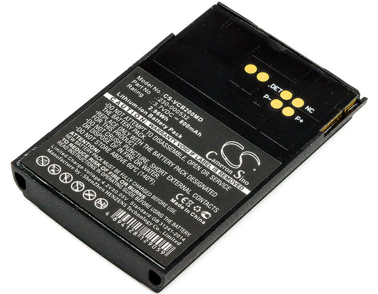 3.7V 800mAh/2.96Wh Li-ion Medical Battery for Vocera
