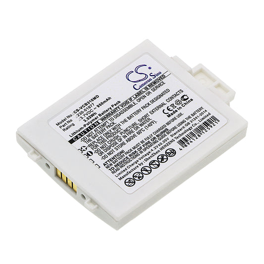 3.7V 950mAh/3.52Wh Li-Polymer Medical Battery for Vocera