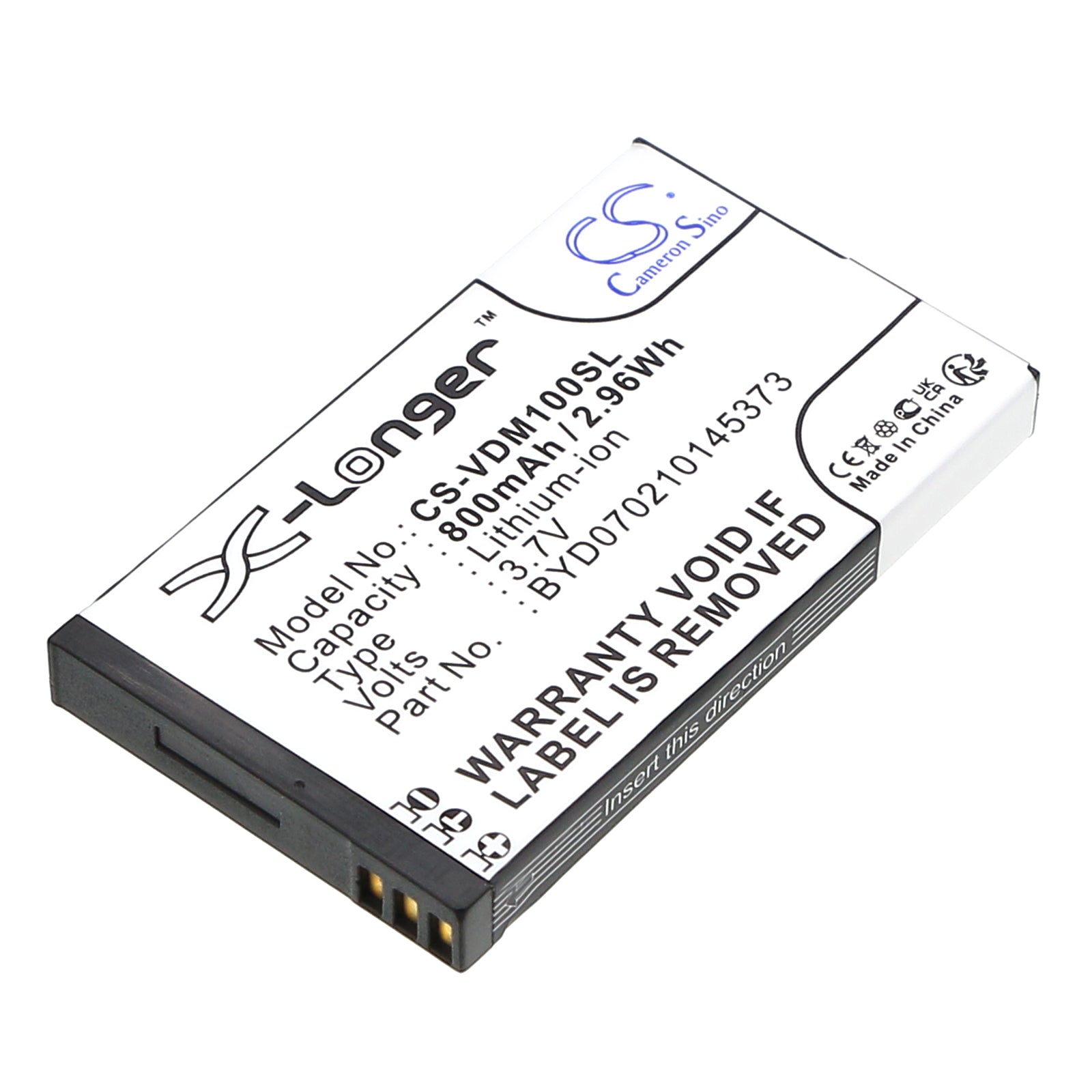 3.7V 800mAh Li-ion Mobile/SmartPhone Battery for Vodafone