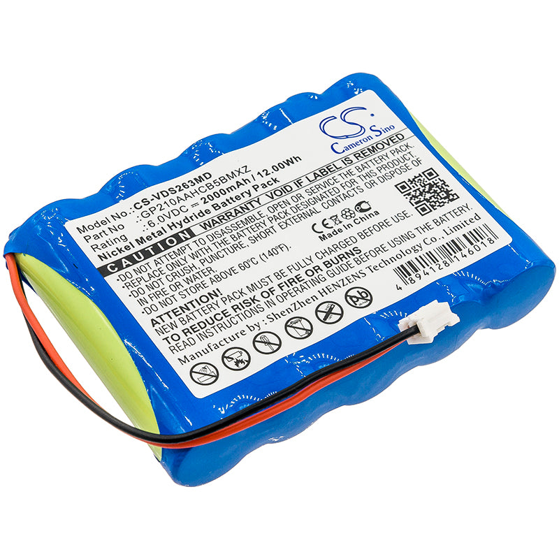 CS-VDS263MD Replacement Battery – Compatible with Silver, Silver Reciproc, SR2634, V0411630000000