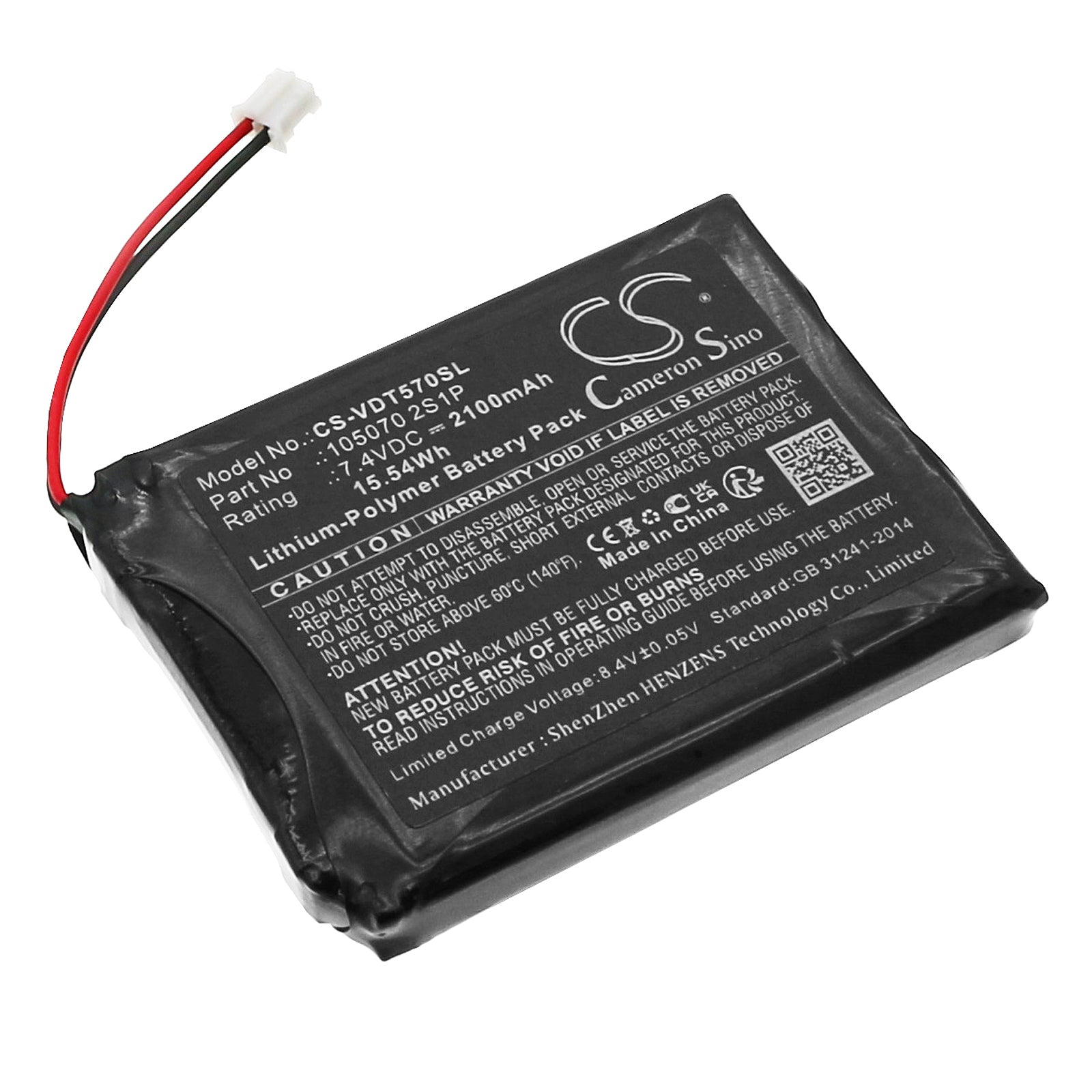 CS-VDT570SL Replacement Battery – Compatible with ECHLIN 92-1548 TPMS Programmin, ECHLIN 92-1548 TPMS TOOL