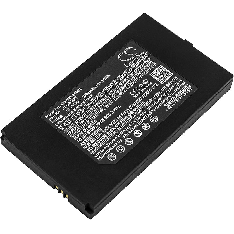 3.7V 3000mAh/11.10Wh Li-ion Equipment/Survey Battery for Vernier