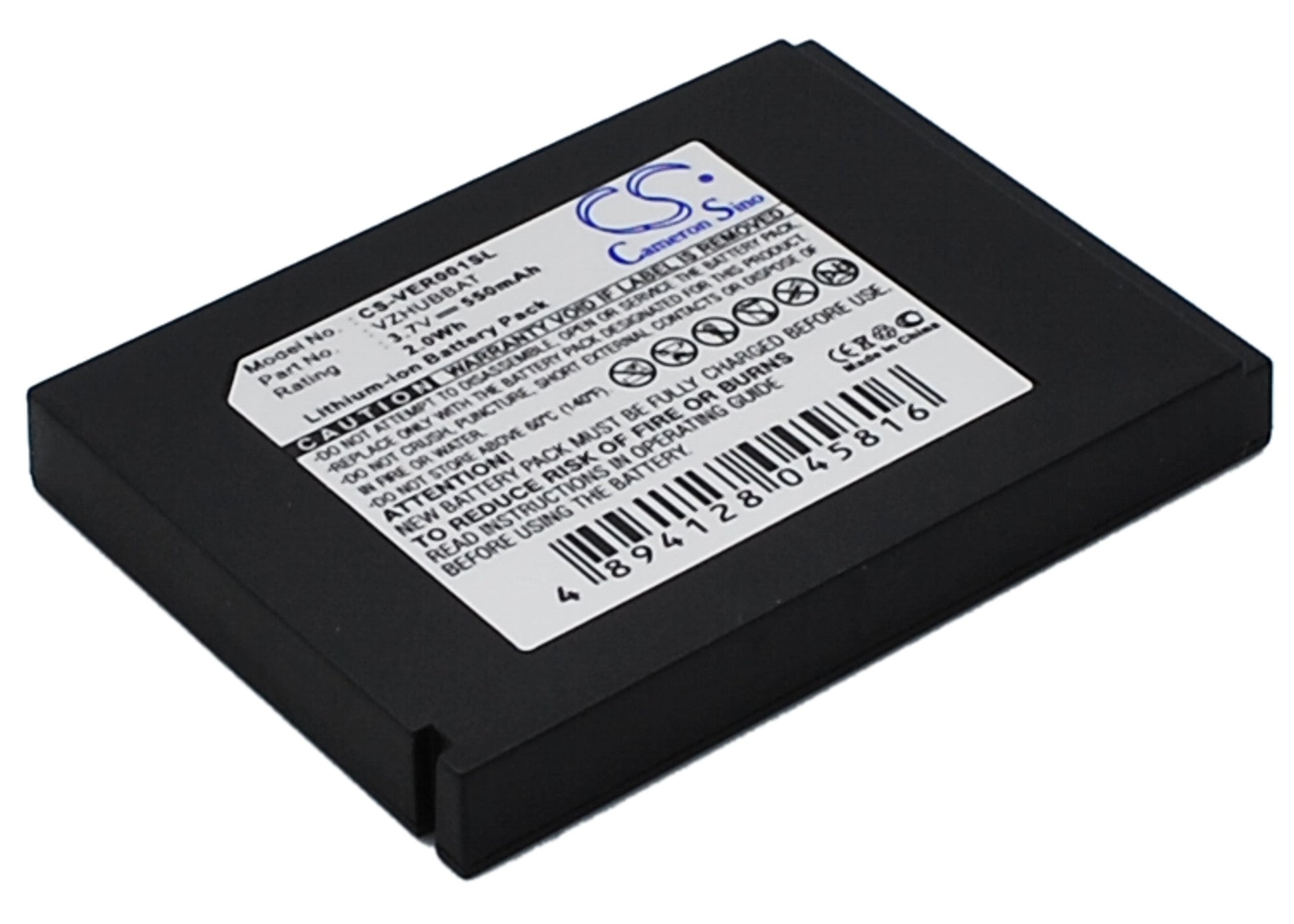 3.7V 550mAh Li-ion Mobile/SmartPhone Battery for Verizon