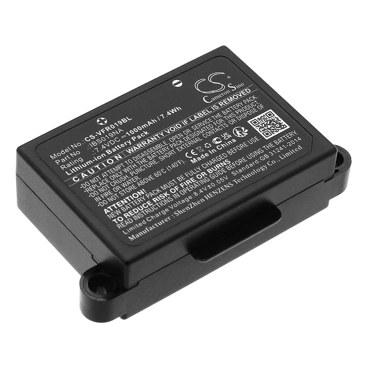 CS-VFR019BL Replacement Battery – Compatible with IBS019NA, T650C, Trinity T650c
