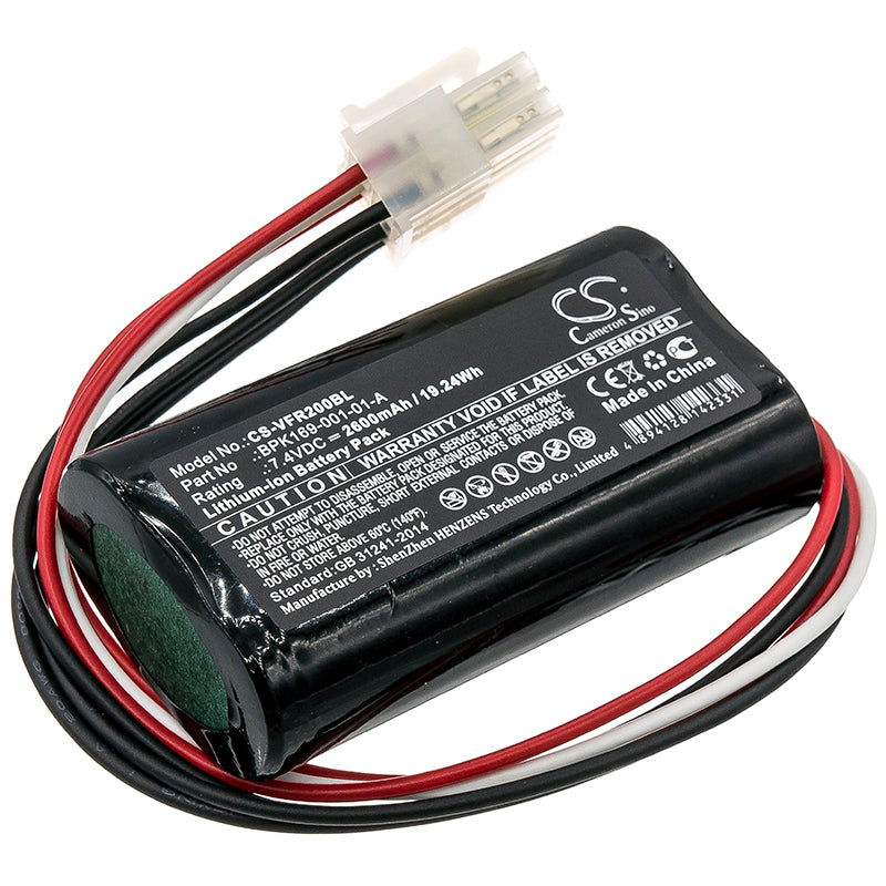 7.4V 2600mAh/19.24Wh Li-ion Payment Terminal Battery for Verifone