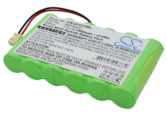 7.2V 1500mAh Ni-MH Payment Terminal Battery for Verifone