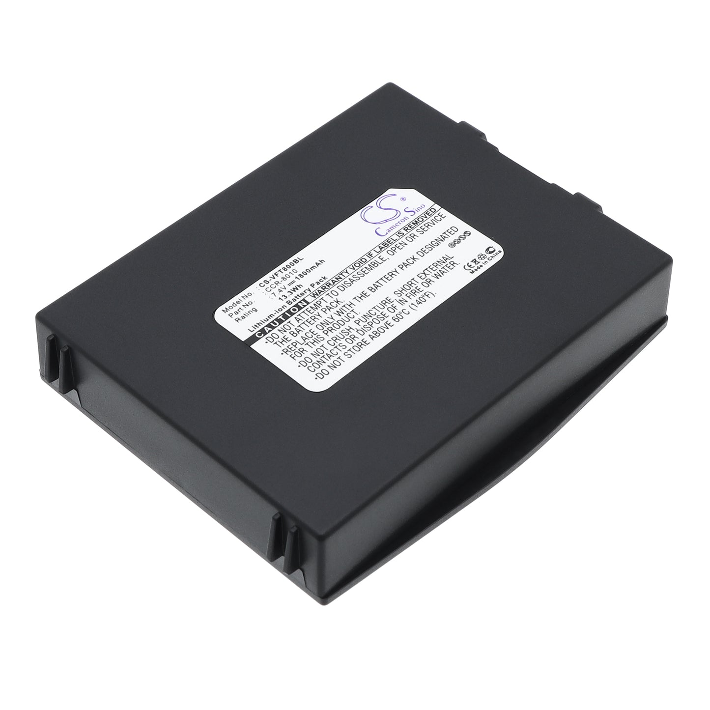 7.4VV 1800mAh/13.32Wh Li-ion Payment Terminal Battery for Verifone