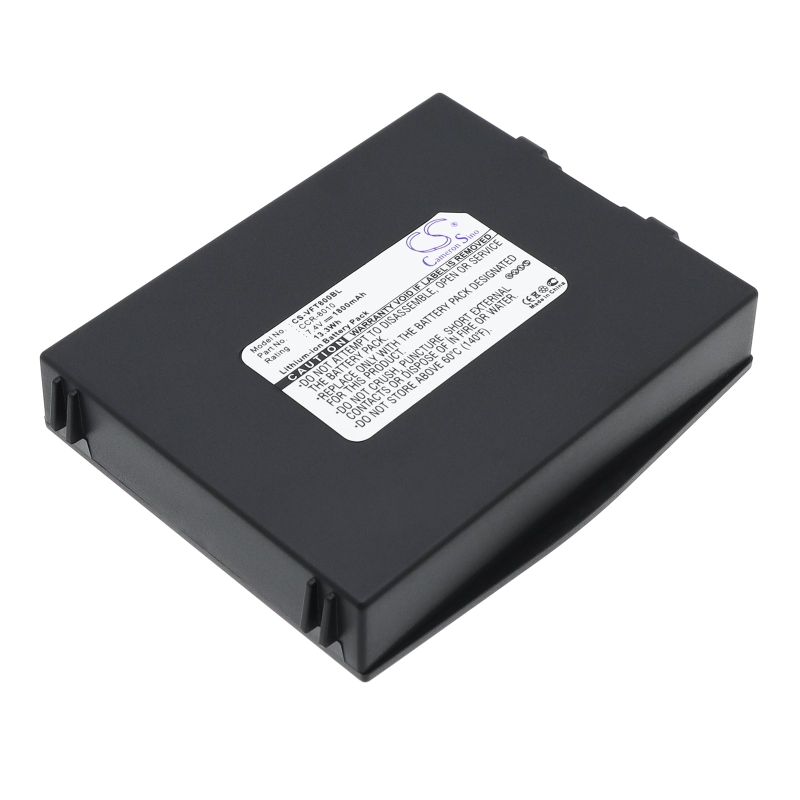 7.4VV 1800mAh/13.32Wh Li-ion Payment Terminal Battery for Verifone