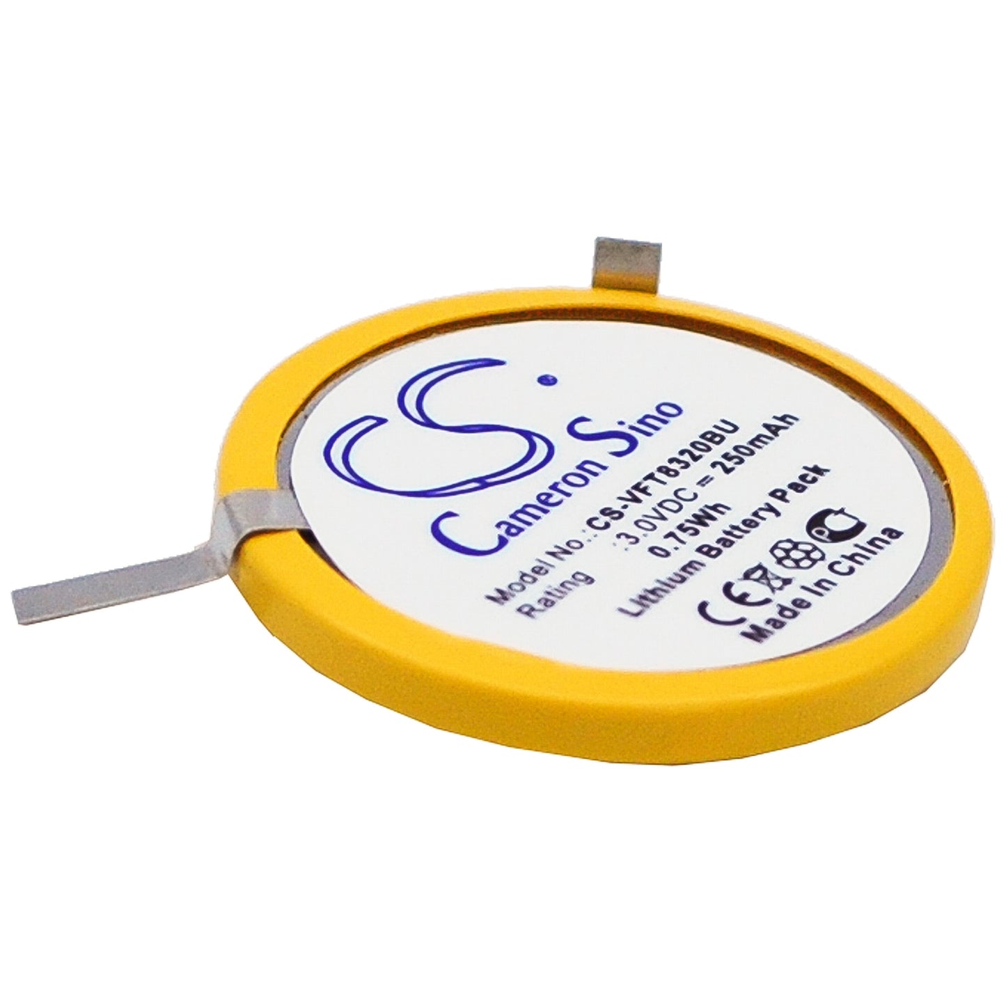 3V 250mAh/0.75Wh Ni-MH CMOS/BackUp Battery for VeriFone