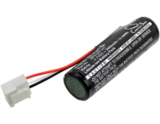 3.7V 3400mAh/12.58Wh Li-ion Payment Terminal Battery for Verifone