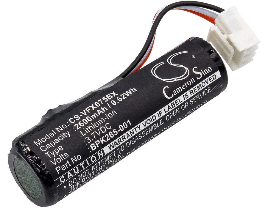 3.7V 2600mAh/9.62Wh Li-ion Payment Terminal Battery for Verifone