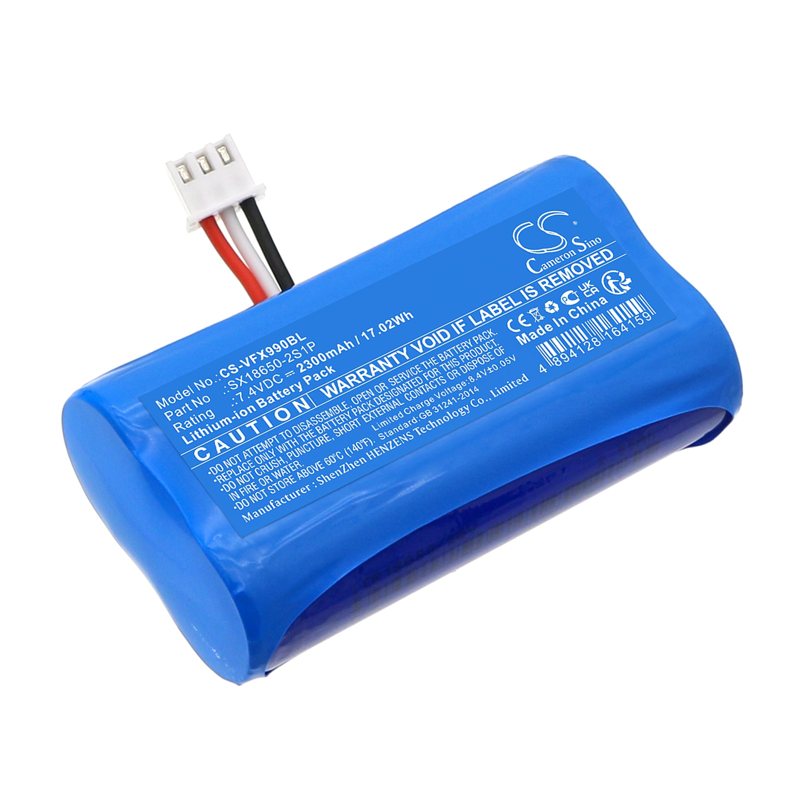 CS-VFX990BL Replacement Battery – Compatible with X970, X990