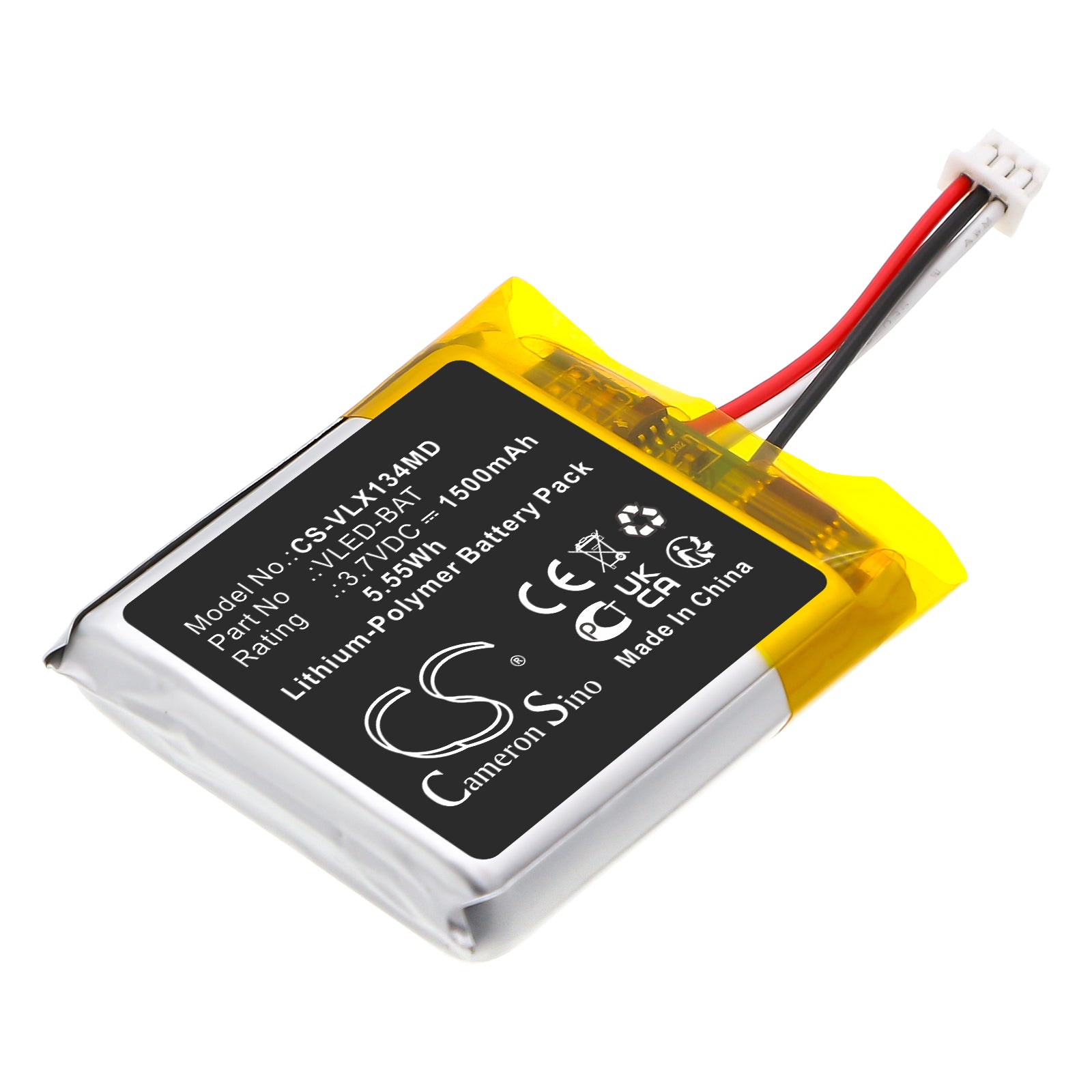 CS-VLX134MD Replacement Battery – Compatible with EMS PRO IV LED Vein Finder, LED, LED Plus, Vein Finder Transilluminator, Veinlite LEDX