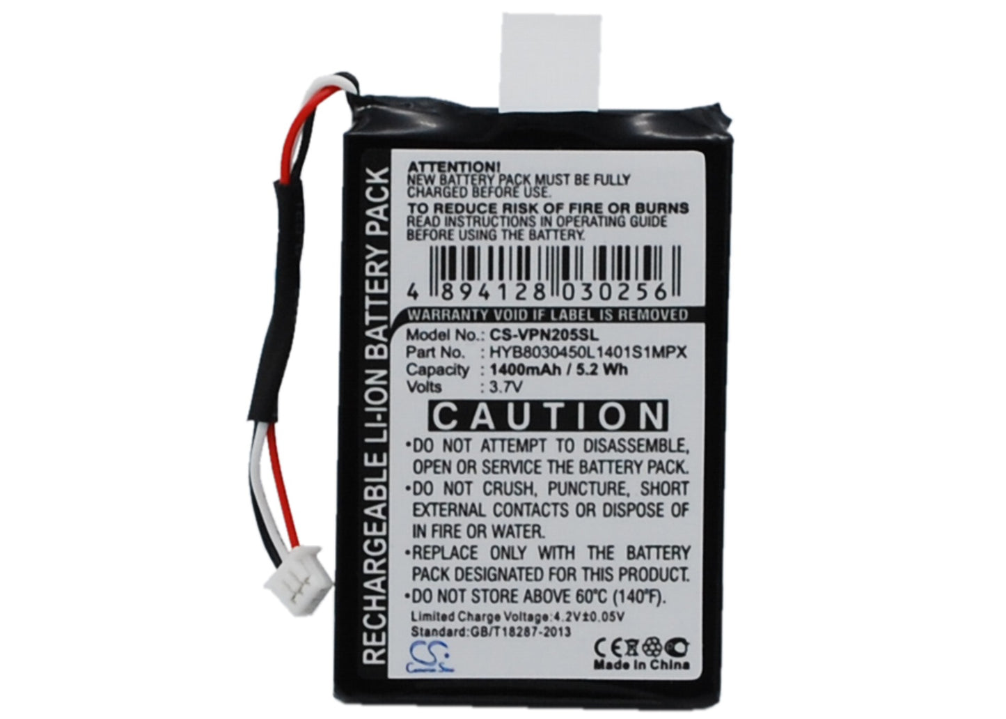 3.7V 1400mAh Li-ion GPS/Navigator Battery for VDO Dayton