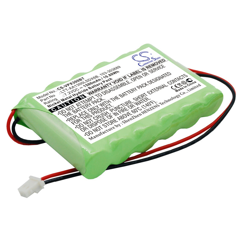 CS-VPX300BT Replacement Battery – Compatible with Central PM30, PowerMaster 30 Control Panel, PowerMax Complete, Powermax Complete Alarm Panel, PowerMax Complete control pane