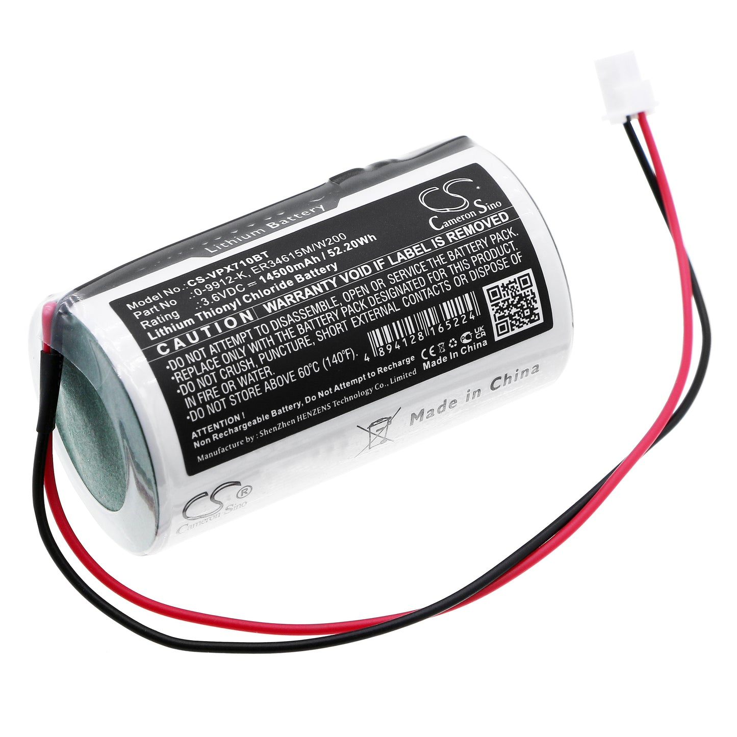 CS-VPX710BT Replacement Battery – Compatible with MC-S710, MCS-710, MC-S720, MCS-720, MCS-730, MCS730AC, PG2- alexor, Powermax BellBox, SR720PG2, SR730PG2